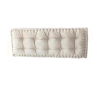 10cm Thick Plush Bench Cushion Beige Replacement Seat Pad for Indoor/Outdoor Garden Furniture Patio Sofas 200x60cm - Ultimate Comfort & Style