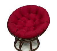 10cm Thick Round Hanging Chair Cushion - Outdoor Swing Pad for Egg & Rattan Chairs, Comfortable Upholstery in Purple & Red, 170cm for Ultimate Relaxation