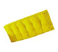 10cm Thick Yellow Outdoor Bench Cushion Tufted Seat Pad for Garden Furniture Replacement Pillow for Patio Sofa ill 160x50cm Indoor/Outdoor Use