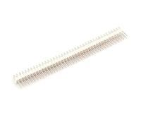 10CS Pitch 2.54mm 1x40 2x40 Pin Single Double Row Right Angle Straight SMT SMD Round Male Header Connector(2.54mm 2x40P Male W)