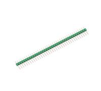 10CS Pitch 2.54mm 1x40 2x40 Pin Single Double Row Right Angle Straight SMT SMD Round Male Header Connector(2.54mm 1x40P Male G)