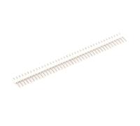 10CS Pitch 2.54mm 1x40 2x40 Pin Single Double Row Right Angle Straight SMT SMD Round Male Header Connector(2.54mm 1x40P Male W)