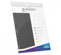 10ct/1 Pack 18-Pocket Pages Side-Loading - Grey