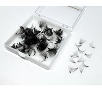 10D Premade Volume Lashes, Loose Fans Russian Volume Eyelashes D Curl, Lengths 10mm, 11mm, 12mm, 13mm, 14mm, Eyelash Extensions (0.07-D-11mm)