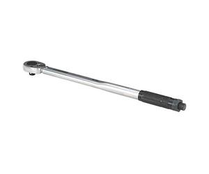 *10D* Sealey AK624 1/2" Torque Wrench - Calibrated/Certifified in Molded Case 27-204Nm **Silver**