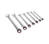 Ratchet Combination Spanner Set 7pc Metric Platinum Series