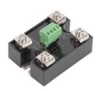 10DA 25DA 40DA SSR Dual Channel DC Control AC Single Phase Solid State Relay 10A 25A 40A Voltage Delay Module with Shell(SK40DA)