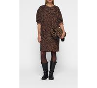 10DAYS Statement Dress Leopard Dark Fudge size XL | Midi Dresses Outlet | Women XL