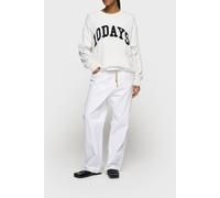 10DAYS Straight Leg Pants Twill Optic White size L | Straight Pants Outlet | Women | White L