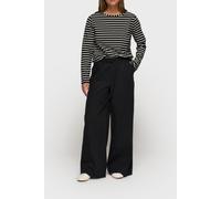 10DAYS The Long Sleeve Tee Stripes Black/white size L | Longsleeves Outlet | Women | Black L