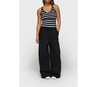 10DAYS The Wrapper Stripe Black/white size XS | Formal Pants Outlet | Women | Black XS