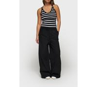 10DAYS The Wrapper Stripe Black/white size XS | Wide Pants Outlet | Women | Black XS