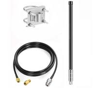 10dBi Outdoor 4G LTE Long Range Cellular Trail Camera Antenna with 16.4ft Cable for Spypoint LM2 Flex Link Micro Link EVO Stealth Cam Tactacam Reveal X PRO Gen Series Muddy Reolink Trail Camera