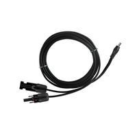 10Ft 16AWG Solar Connector to 5.5x2.1mm DC Connector Adapter Cable