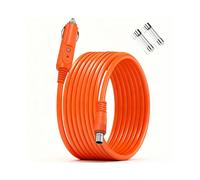 10FT Car Charging Cable for Jackery Explorer 1000Pro/ 2000Pro/3000Pro, 14AWG DC8020 Car Cigarette Lighter Charger Cable