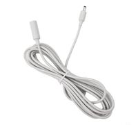 10ft Extension Cable for Echo and Dot Devices - Shock Proof 5mm Flexible Power White(White)