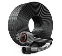 10FT Extension Cable for Govee Permanent Outdoor Lights 1, 2, Elite, Pro | Waterproof Extension Cord for Govee H705A H705B H705C, H705D H705E H705F, H706A H706B H706C, H805A H805B H805C, Black