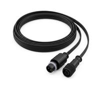 10FT Extension Cable Permanent Outdoor Lights for eufy E22 S4, Black | Replace Power Extension Cord for Eufy Outdoor Lights T8L02 T8L04, Fit Outdoor Holiday Light Strings Decorations, Waterproof