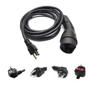 10FT Golf Cart Charger Power Cord 0-250V Universal LVTONG ICON STAR ADVANCED EV AETRIC EDISON EVOLUTION US/EU/UK/CN Plug Replacement Parts(US)