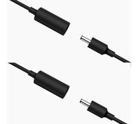 10ft Power Extension Cable for Echo Pop and Echo Dot (3rd Gen),Echo Dot (4rd Gen), Echo Dot (5rd Gen)，Echo Show 5 (2nd Gen),Prevents loosening，Prevents electric shock，IP53 Waterproof (2 Pack black)