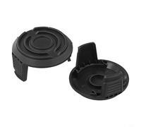 10FT Replacement Trimmer Spool with Cover Compatible with For Harbor For Freight Bauer 19115C-B 20V Cordless For Wacker - 0.065 Inch Nylon Line for Greenworks(2pcs)