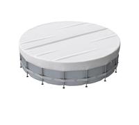10FT Round Pool Cover - Easy Installation Lightweight Spa Cover for Indoor/Outdoor Garden Pool Replacement - Waterproof Winter Protection