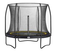 10ft Salta Black Round Comfort Edition Trampoline with Enclosure