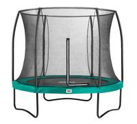 10Ft Salta Green Round Comfort Edition Trampoline With Enclosure