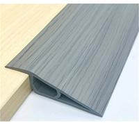 10ft Transition Strip for Uneven Floors，Vinyl Floor Transition Strip，Width is 2.75 Inch，Door Joint Pressure Strip, Suitable for Wooden Floors, Tiles, Carpets, Etc.(Style 8)