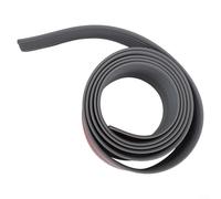 10FT Waterproof Stair Edge Protector with Non Slip Design, Easy Installation Vinyl Rubber Trim for Stairs (Gray 10ft)