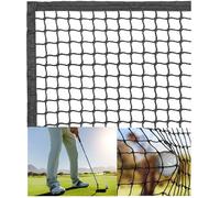 10FT x 20FT Strong Frequent Use Durable Multi-Sports Barrier Net Hitting Practice Nylon Netting with Around Finished Seam High Impact Indoor Outdoor Barrier Net for Golf Baseball Hockey Soccer