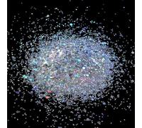 10g/Bag Holographic Hexagon Chunky Epoxy Resin Filler Laser Sparkly Sequins for DIY Epoxy Resin Nail Art Fillings