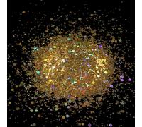 10g/Bag Holographic Hexagon Chunky Epoxy Resin Filler Laser Sparkly Sequins for DIY Epoxy Resin Nail Art Fillings