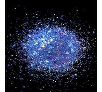 10g/Bag Holographic Hexagon Chunky Epoxy Resin Filler Laser Sparkly Sequins for DIY Epoxy Resin Nail Art Fillings