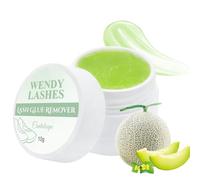 10G Eyelash Remover for Extensions Lash Remover, Glue Remover with 2pair Eye Pads and Eyelash Brush, Low Irritation(eye lash remover-10G)