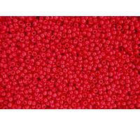 10g Matubo 11/0 Round Czech Seed Beads 2mm Pearl Shine Red Rose Round Czech Seed Beads Quality Rocailles Beading Supplies Jewellery Making