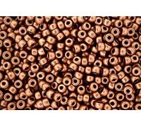 10g MATUBO 8/0 3mm Matte Metallic Bronze Copper Round Czech Seed Beads Quality Rocailles Beading Supplies Jewellery Making
