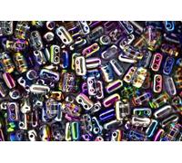 10g Matubo Rulla Czech Seed Beads 3x5mm Magic Line Blue Pink Unique Beading Supplies Jewellery Making Czech Republic