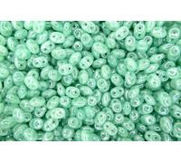 10g Matubo SuperDuo Czech Seed Beads 2.5x5mm Opal Aqua Luster Unique Beading Supplies Jewellery Making Czech Republic