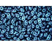 10g Matubo SuperDuo Czech Seed Beads 2.5x5mm Polychrome Indigo Orchid Unique Beading Supplies Jewellery Making Czech Republic