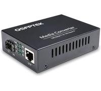 10G Media Coverter, 10 Gigabit Fiber to 10G Copper UTP Ethernet Media Converter, Unmanaged 1x 100M/1G/2.5G/5G/10GBase-T RJ45 to 1x 10GBase-X SFP+ Slot 10Gigabit Ethernet Media Converter (2)