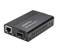 10G MINI Media Coverter, 10 Gigabit Fiber to 10Gb Copper UTP Media Converter, Mini Unmanaged 1x 100M/1G/2.5G/5G/10GBase-T RJ45 to 1x 10GBase-X SFP+ Slot 10Gigabit Ethernet Media Converter - 1pc