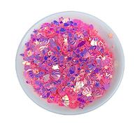 10g Mixed PVC Glitters Flakes Peaches Love Heart Star Moons for Shell Crystal Sequins Epoxy Resin Mold Filler Nails Art Nail Art Decoration