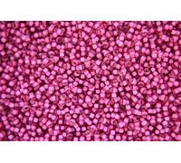 10g Miyuki 11/0 Round Japanese Seed Beads 2mm 1931 Semi Matte Rose Lined Crystal Rocailles Beading Supplies Jewellery Making Japanese Beads