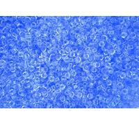 10g Miyuki 11/0 Round Japanese Seed Beads 2mm 9159L Transparent Light Cornflower Blue Rocailles Beading Supplies Jewellery Making Japanese Beads