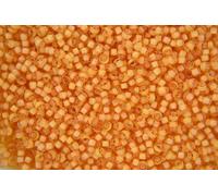 10g Miyuki 11/0 Round Japanese Seed Beads 2mm 91922 Semi Matte Peach Lined Light Topaz Rocailles Beading Supplies Jewellery Making Japanese Beads