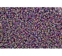 10g Miyuki 11/0 Round Japanese Seed Beads 2mm 9340 Hot Pink Lined Aqua AB Rocailles Beading Supplies Jewellery Making Japanese Beads