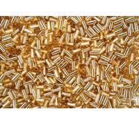 10g Miyuki 3mm Bugle Japanese Glass Seed Beads 93 Silver Lined Gold Beading Supplies Jewellery Making Japanese Beads DIY Bead Supply