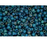 10g Miyuki 6/0 Round Japanese Seed Beads 4mm 92405FR Matte Transparent Teal AB Rocailles Beading Supplies Jewellery Making Japanese Beads