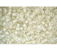 10g Miyuki 6/0 Round Japanese Seed Beads 4mm 93801 Pearlized Crystal White Rocailles Beading Supplies Jewellery Making Japanese Beads